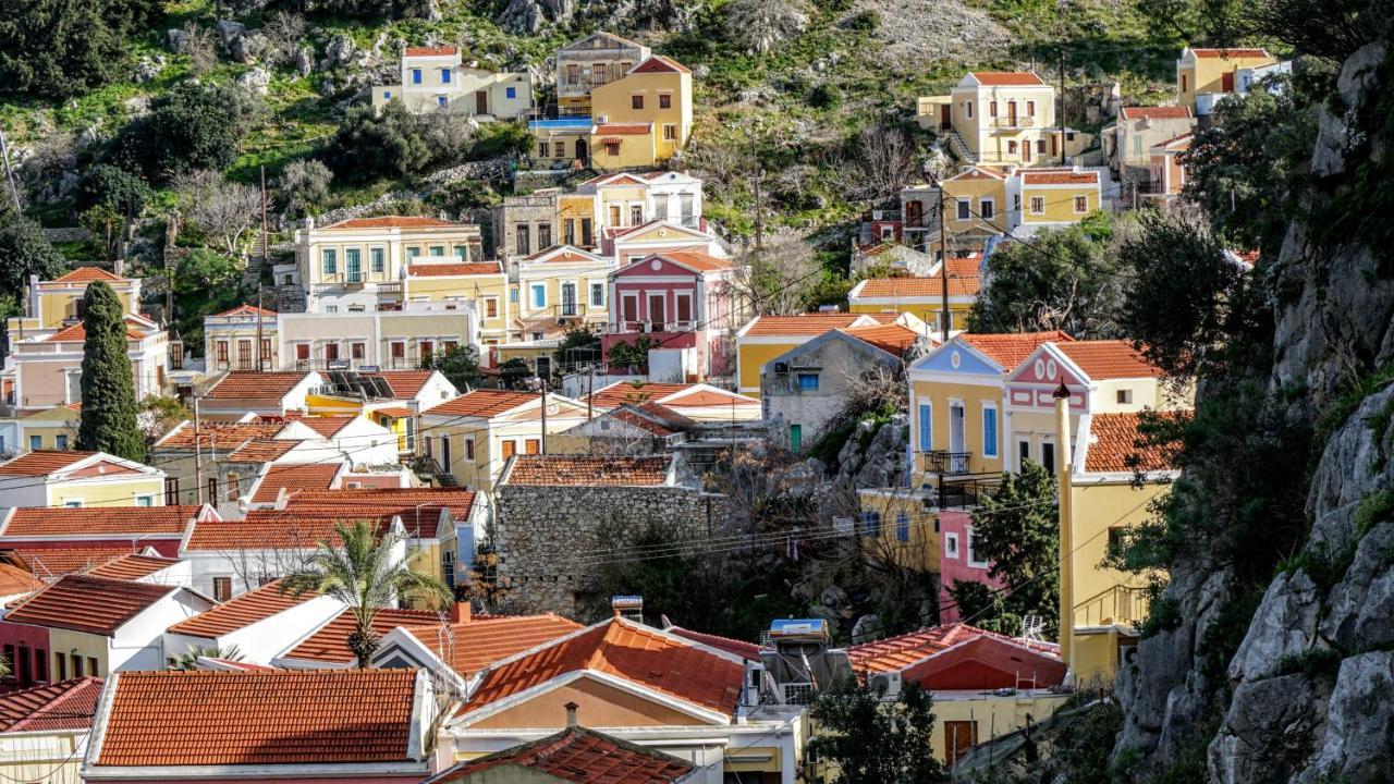 Villa Casa Di Rosse Symi Exterior foto