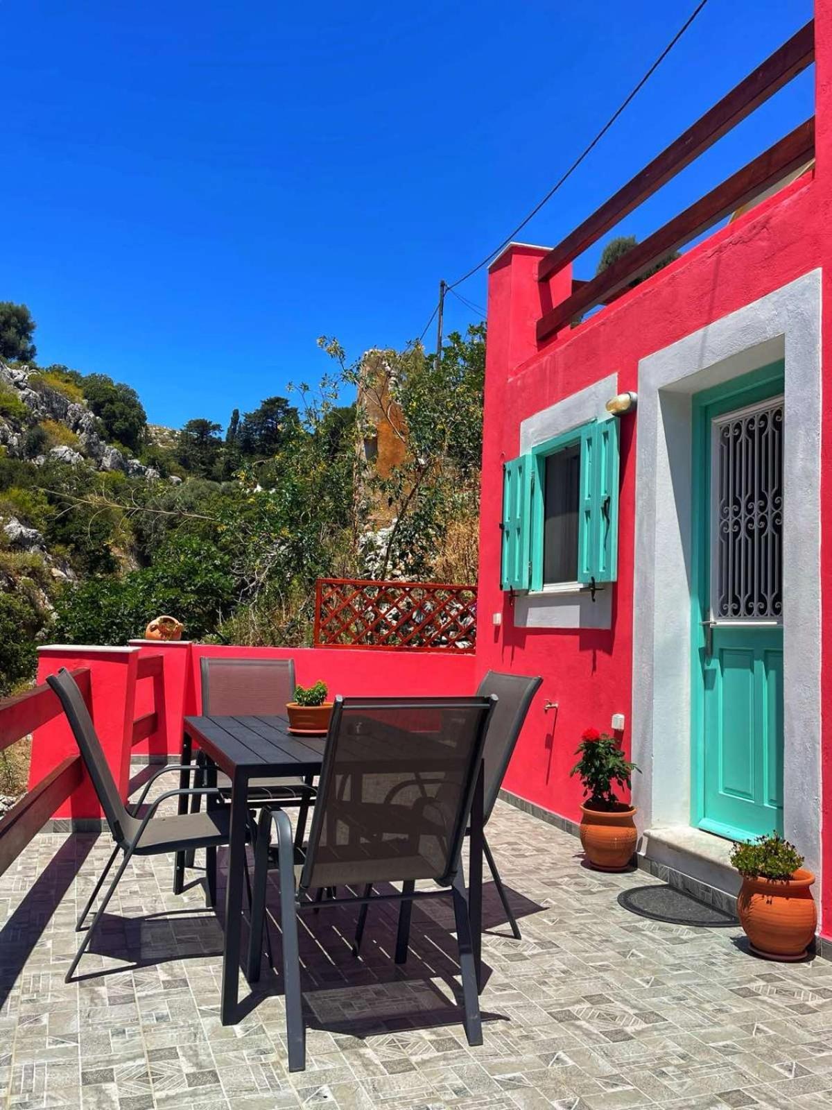 Villa Casa Di Rosse Symi Exterior foto